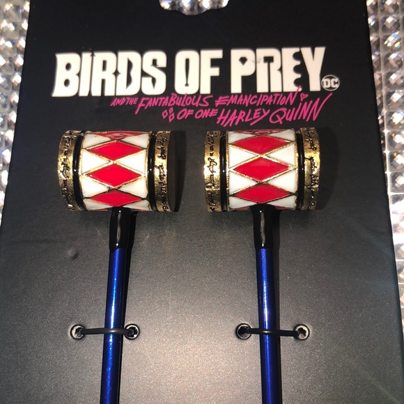 DC Comics Accessories Harley Quinn Birds Of Prey Mallet Hair